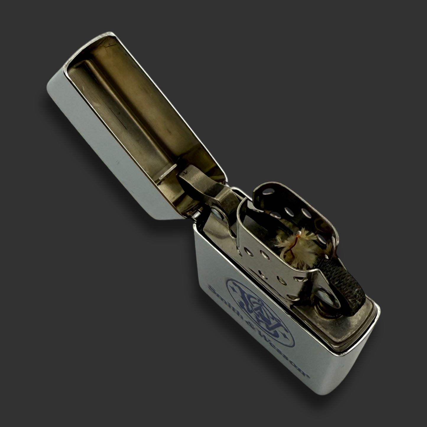 1999 Zippo Lighter - Smith & Wesson - High Polish Chrome