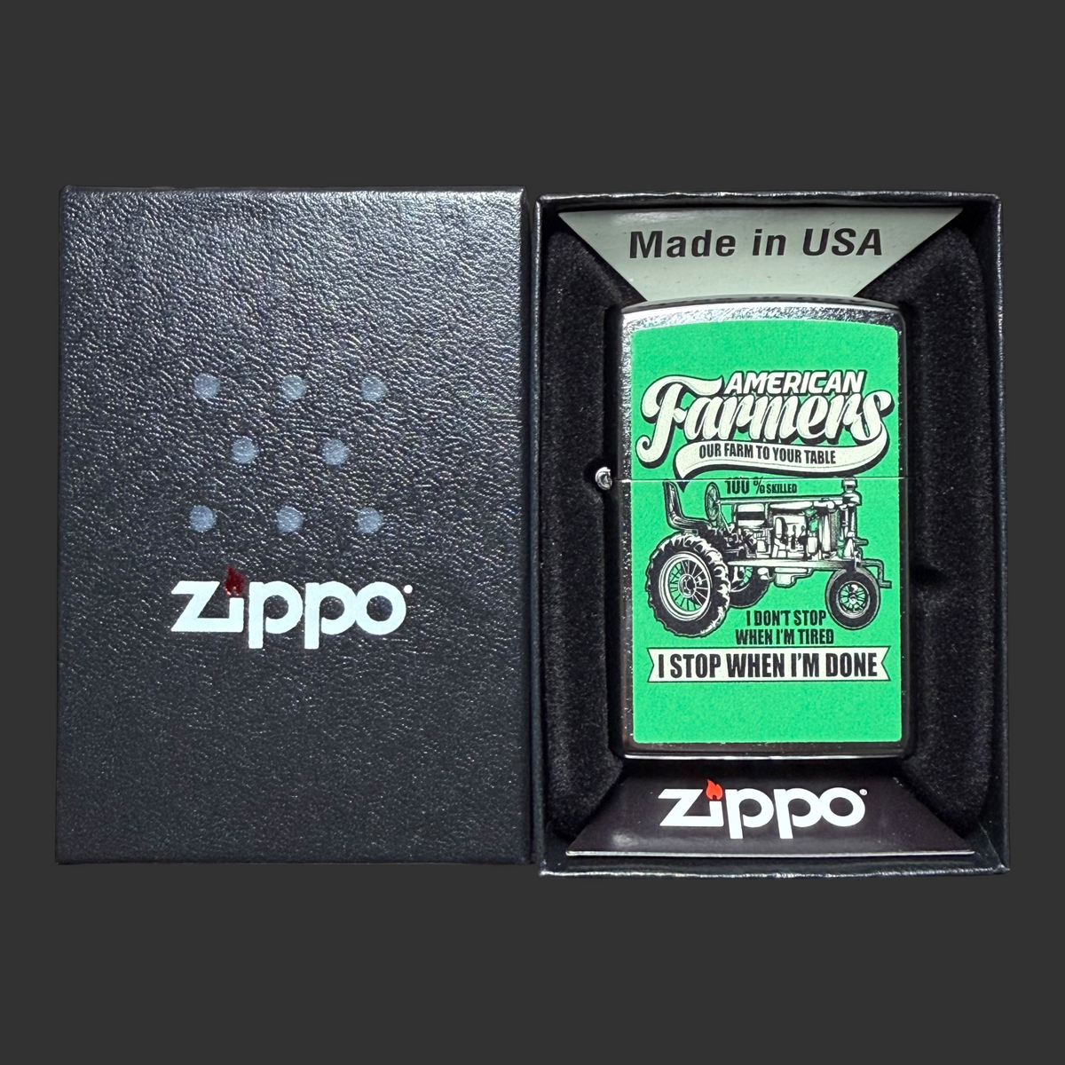American Farmers Zippo Lighter