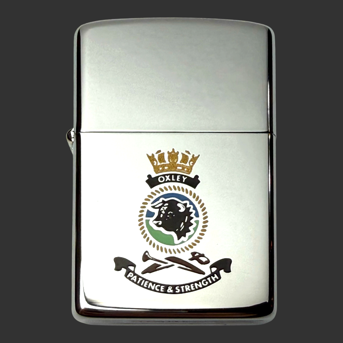 1981 Vintage HMAS Oxley S-57 Submarine Zippo Lighter