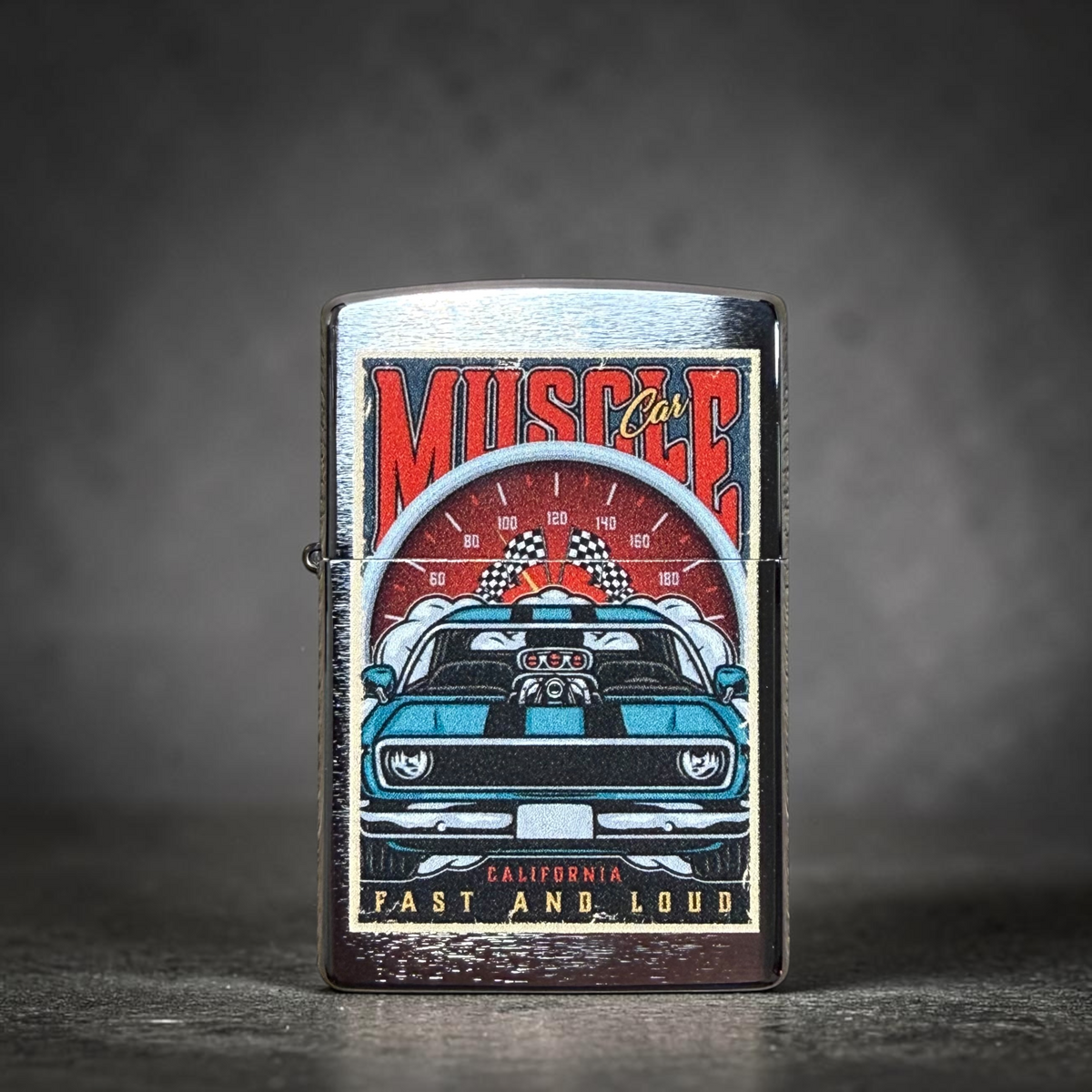 Muscle Car Poster Zippo Lighter