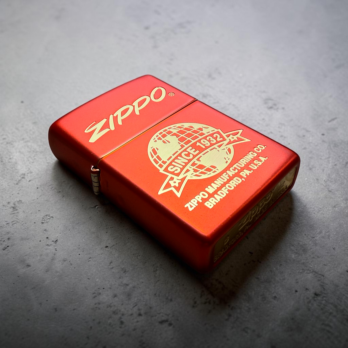 Founder's Day Globe Zippo Lighter