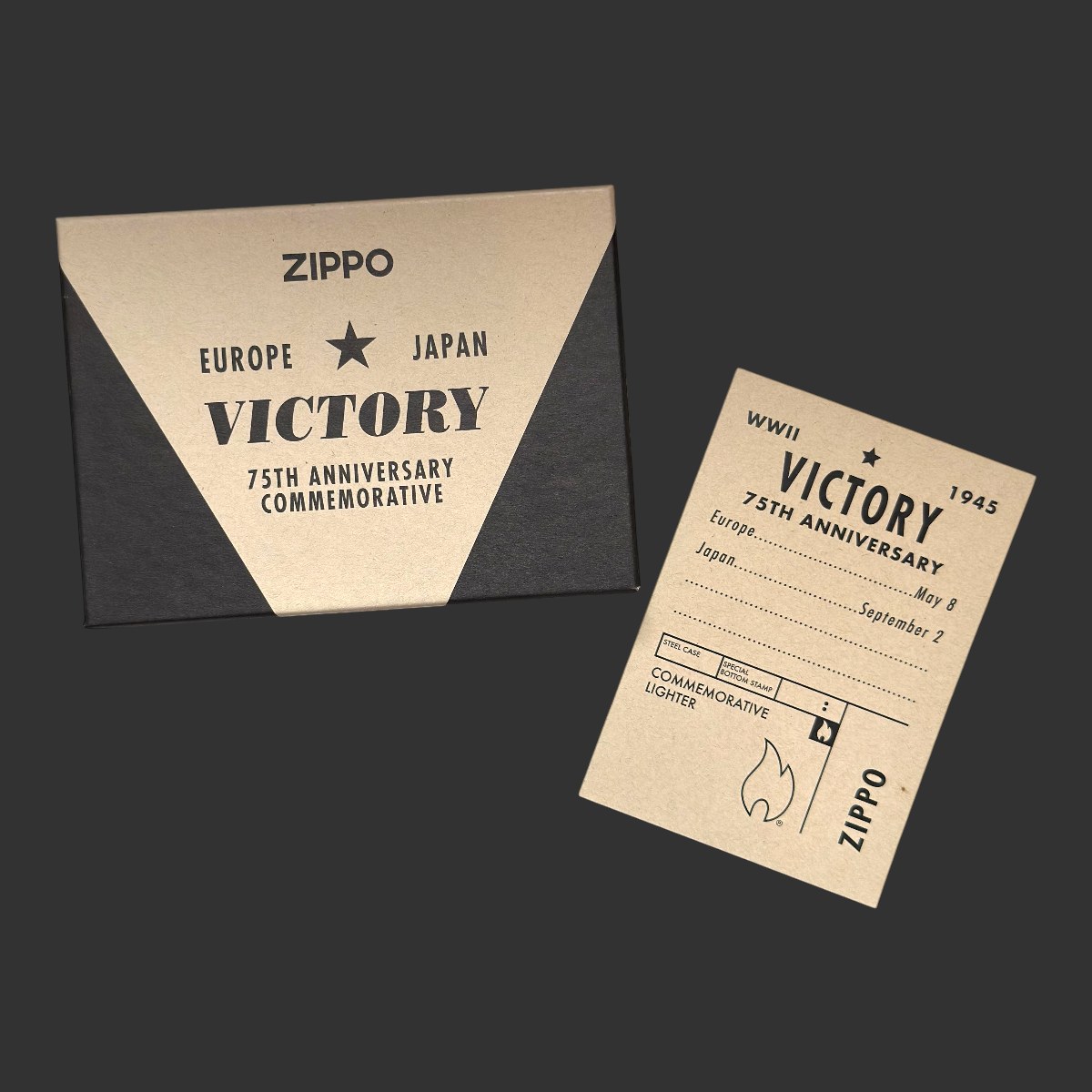 2020 75th Anniversary WWII Victory Zippo Lighter