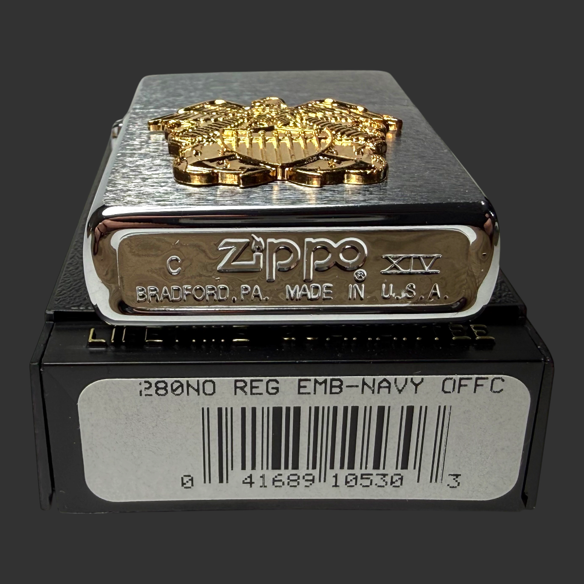 1998 US Navy Officer Zippo Lighter