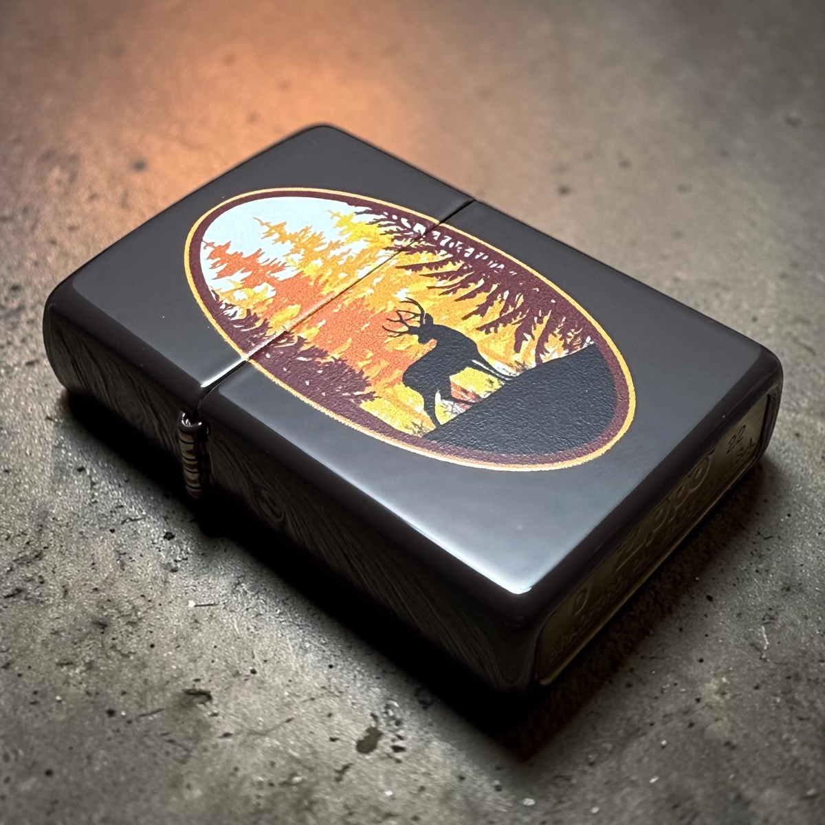 Deer Design Zippo Lighter