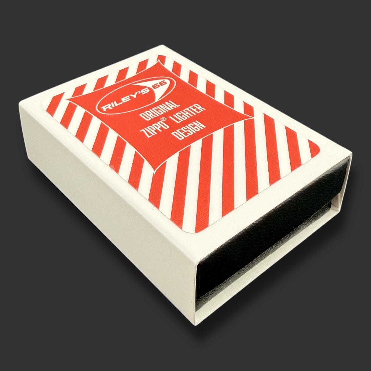 EXCLUSIVE - Riley's 66 Zippo Lighter - Speed Shop - Herringbone Sweep