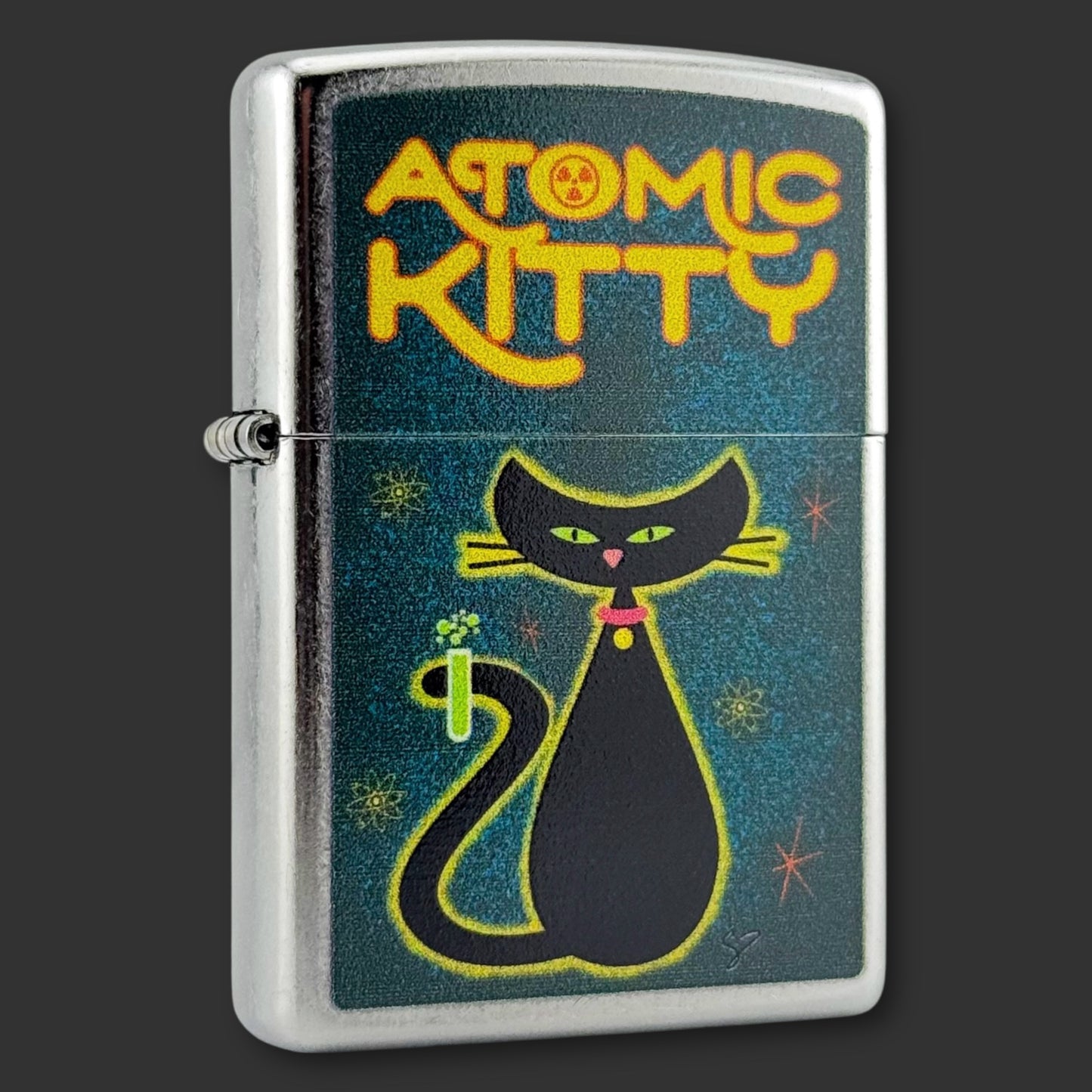EXCLUSIVE - Riley's 66 Zippo Lighter - Atomic Kitty - Street Chrome™️