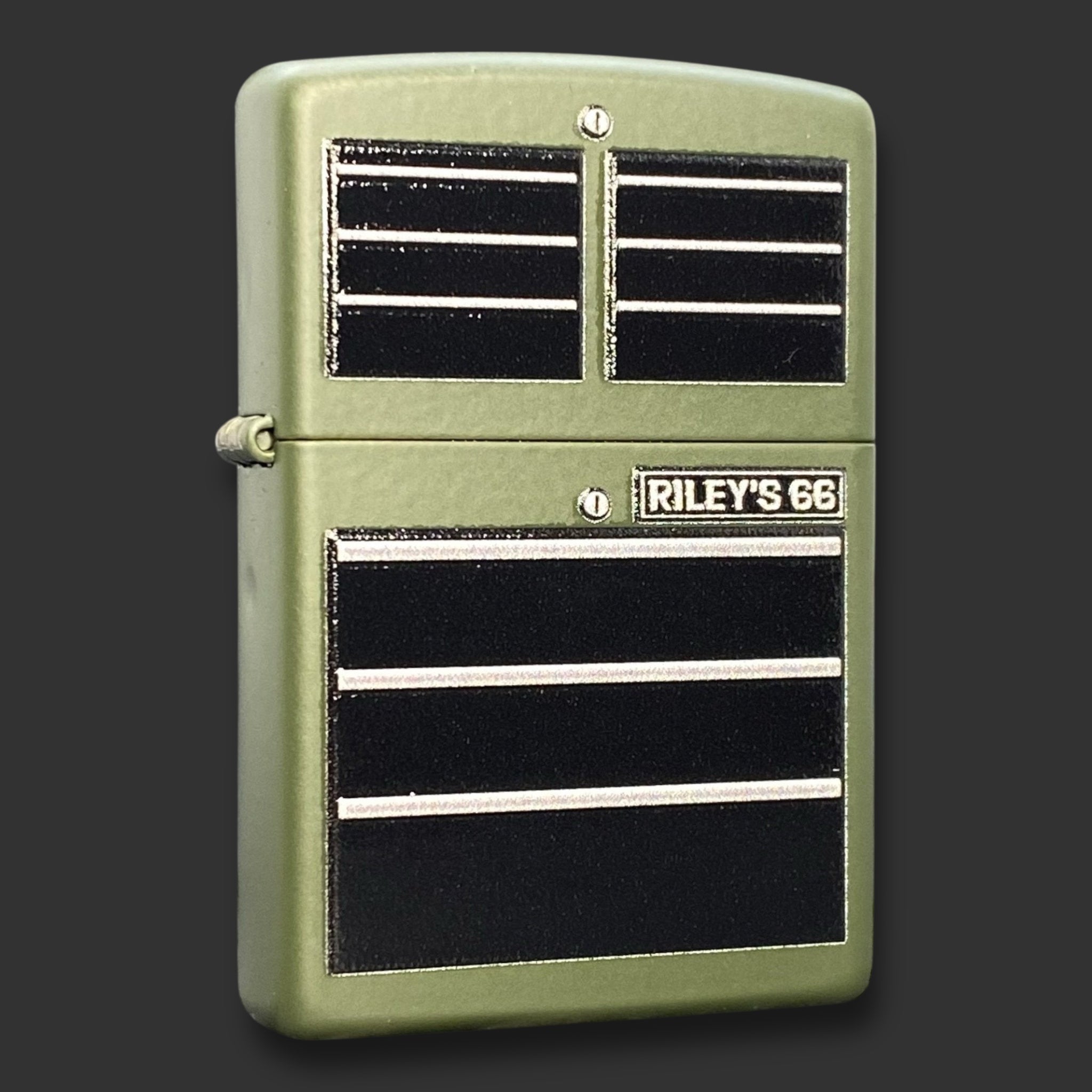 Riley's 66 - Exclusive Zippo Lighter Designs by Chuck Riley