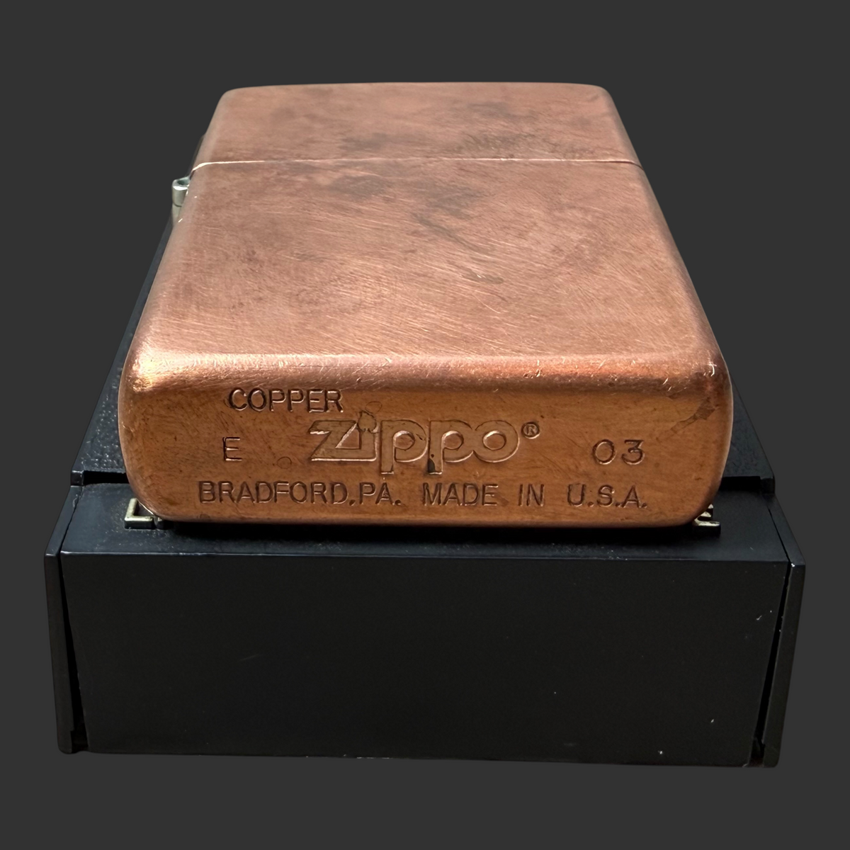 2003 Solid Copper Zippo Lighter