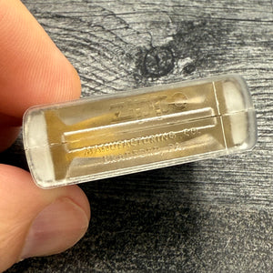 1979 Zippo Rule & Magnifier Set - Cadillac - Brushed Chrome