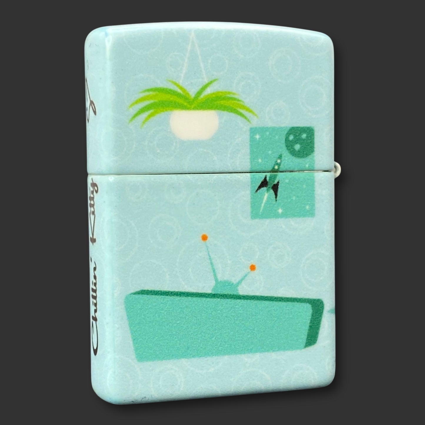 EXCLUSIVE - Riley's 66 Zippo Lighter - Chillin' Kitty - 540 Color