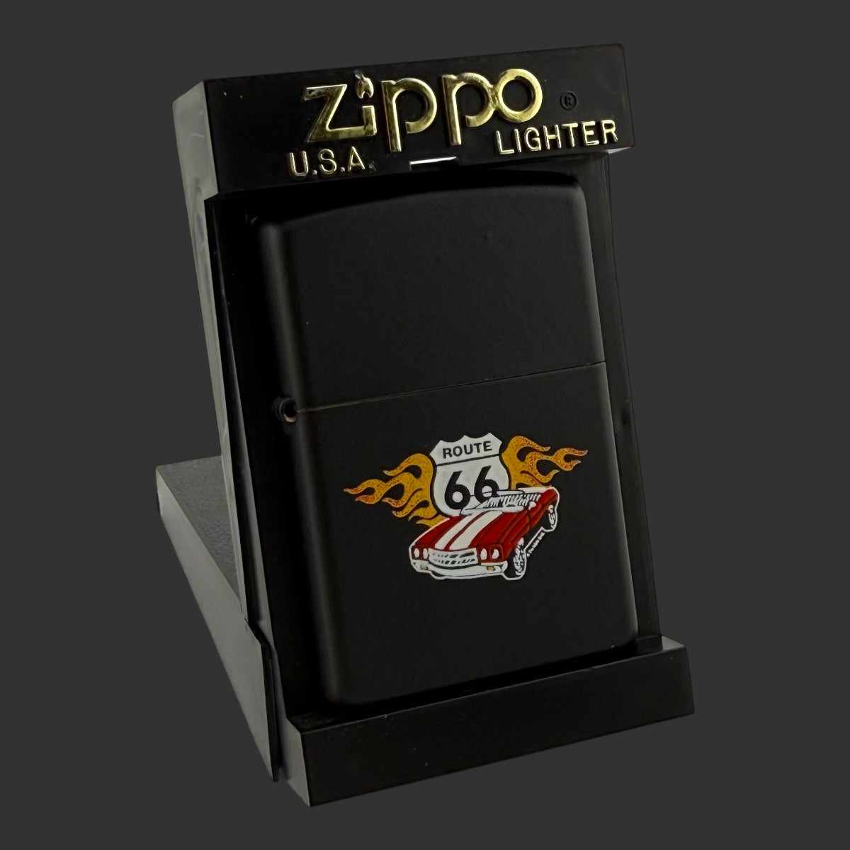 2002 Zippo Lighter Route 66