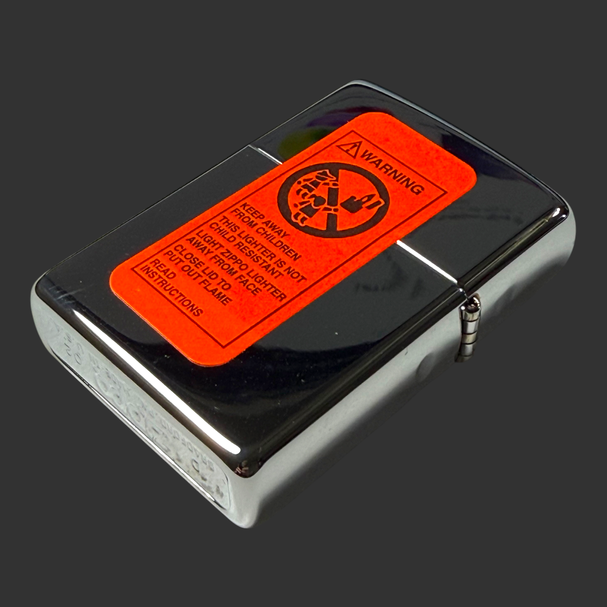 Blue Flame Stitch Zippo Lighter