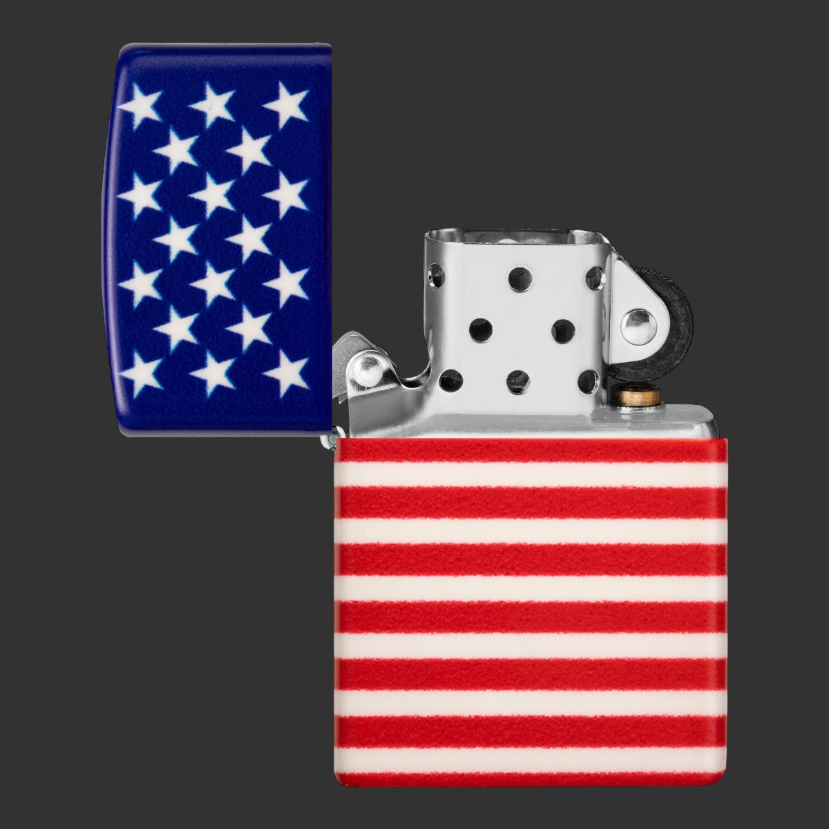 Zippo Lighter Stars and Stripes Flag Design