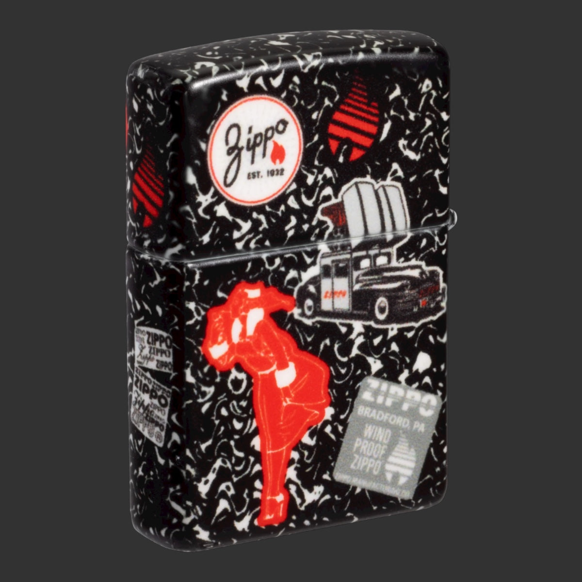 Zippo Lighter Notebook Design