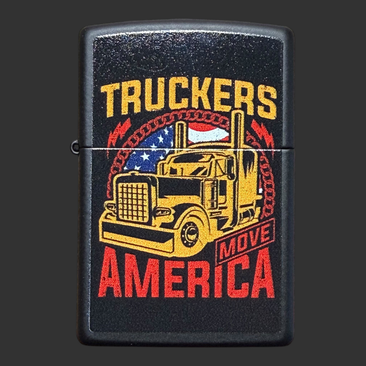 Truckers Move America Zippo Lighter