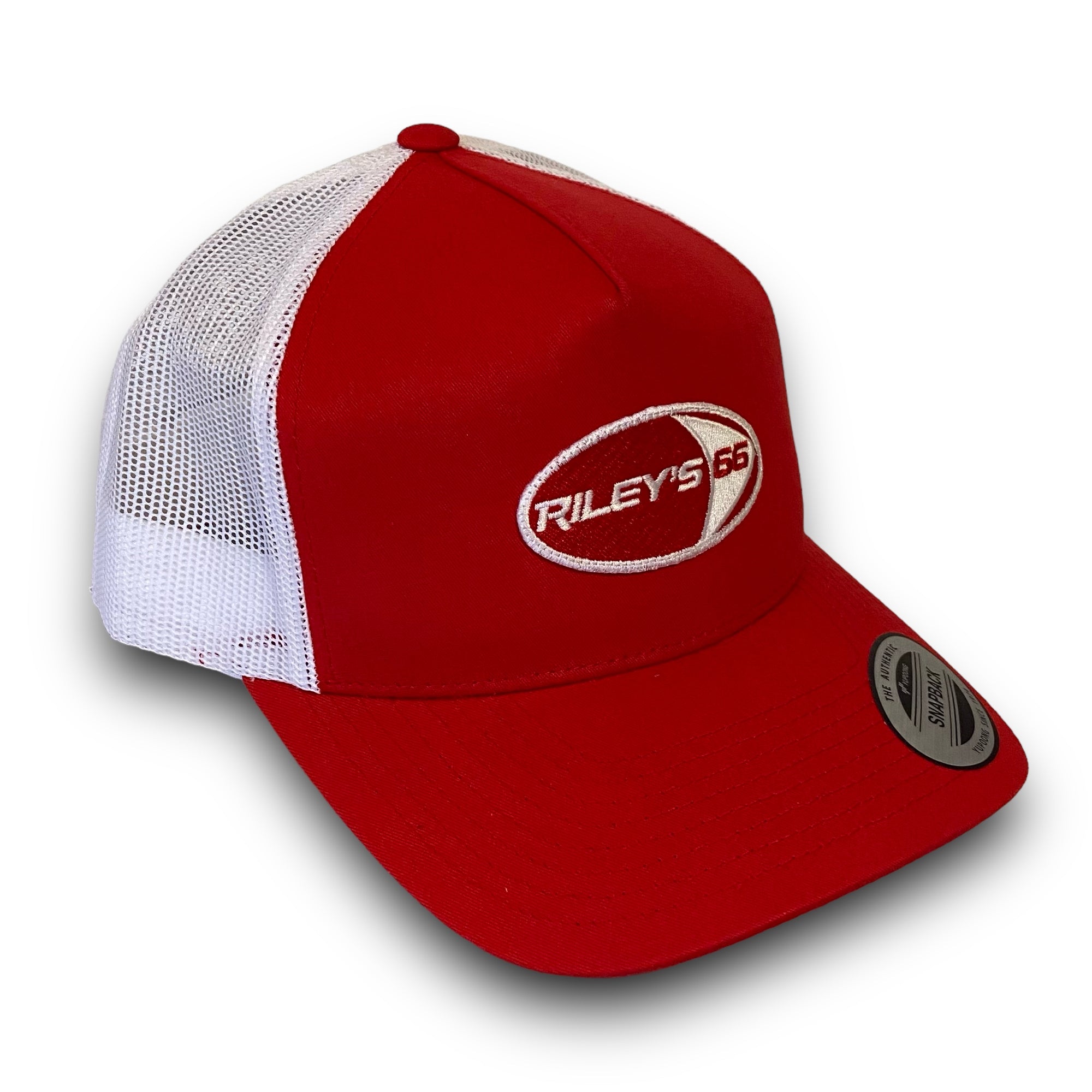 Riley's 66 Trucker Hat - Red & White