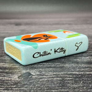EXCLUSIVE - RILEY'S 66 ZIPPO LIGHTER - Chillin' Kitty - 540 Color