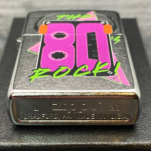 Exclusive - Riley's 66 Zippo Lighter - 80's Rock! - Street Chrome