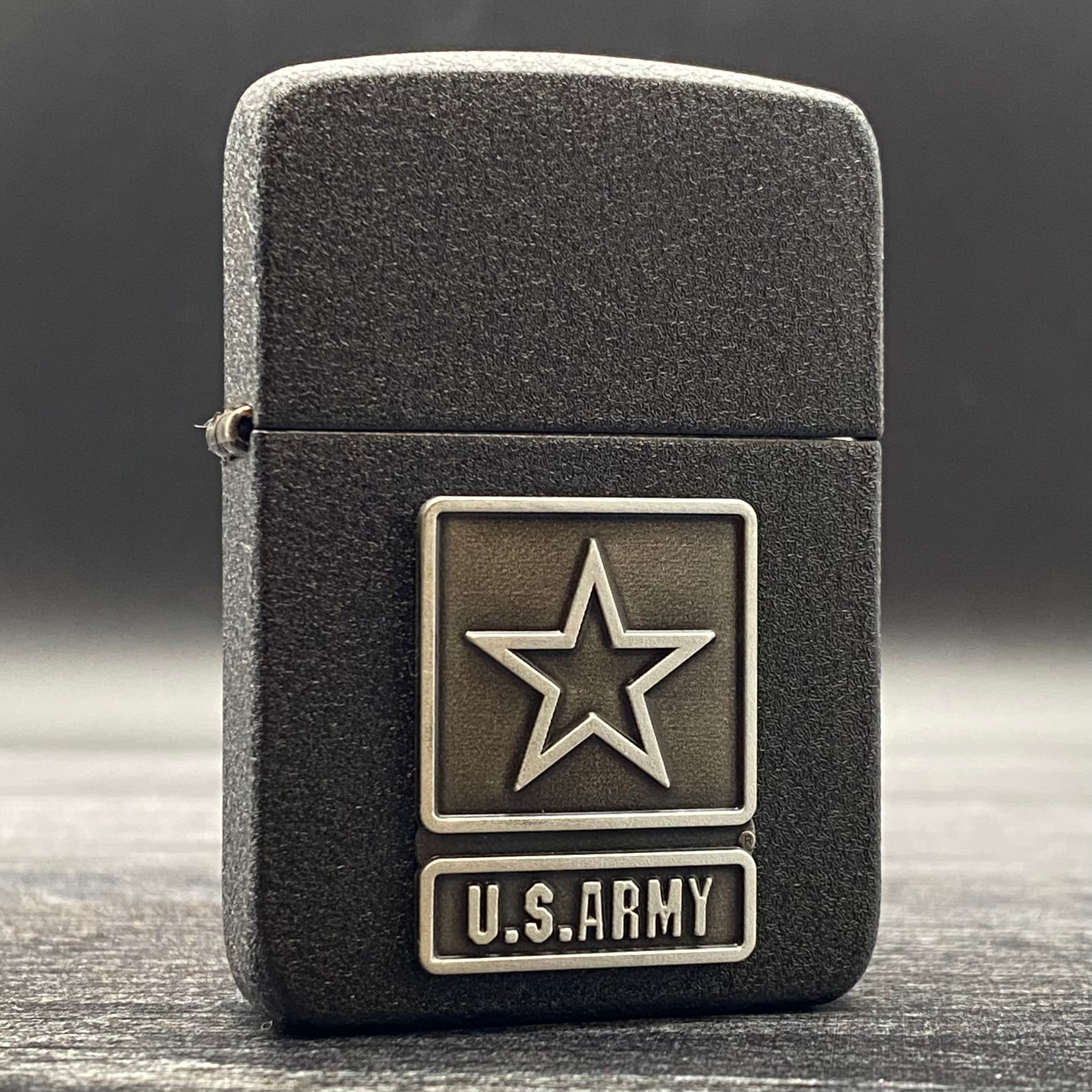 ZIPPO LIGHTER - U.S. Army - 1941 Replica - Black Crackle®