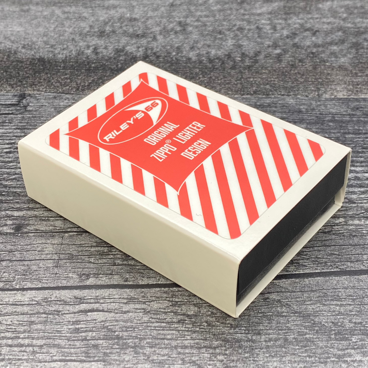 EXCLUSIVE - RILEY'S 66 ZIPPO LIGHTER - Toolbox - Red Matte