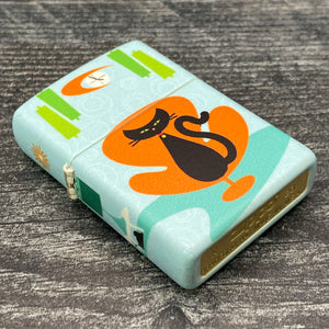 EXCLUSIVE - RILEY'S 66 ZIPPO LIGHTER - Chillin' Kitty - 540 Color