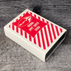 EXCLUSIVE - Riley's 66 Zippo Lighter - Flo Flamingo - Herringbone Sweep