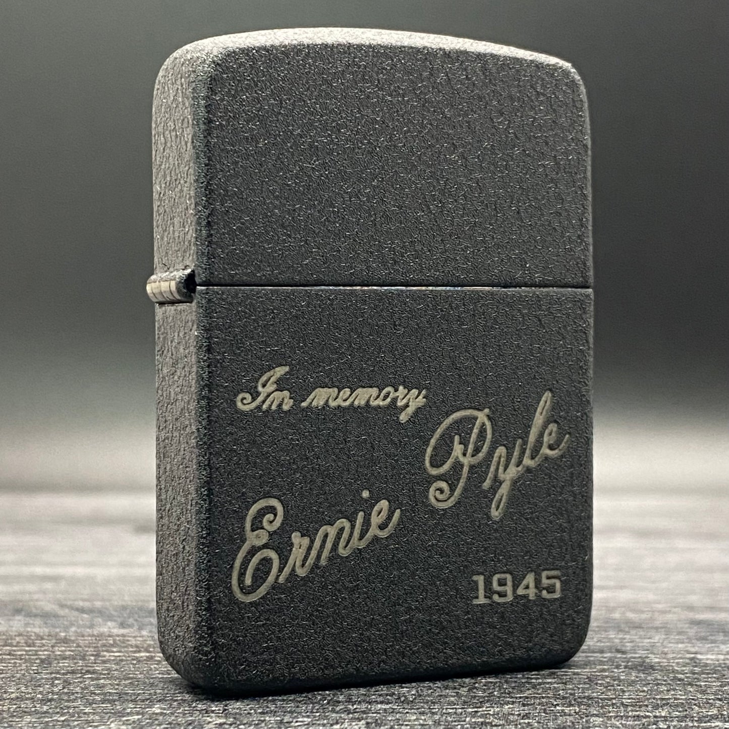 ZIPPO　ジャンク品４点セット Zippo Lighter - Ernie Pyle Tribute - Black Crackle®