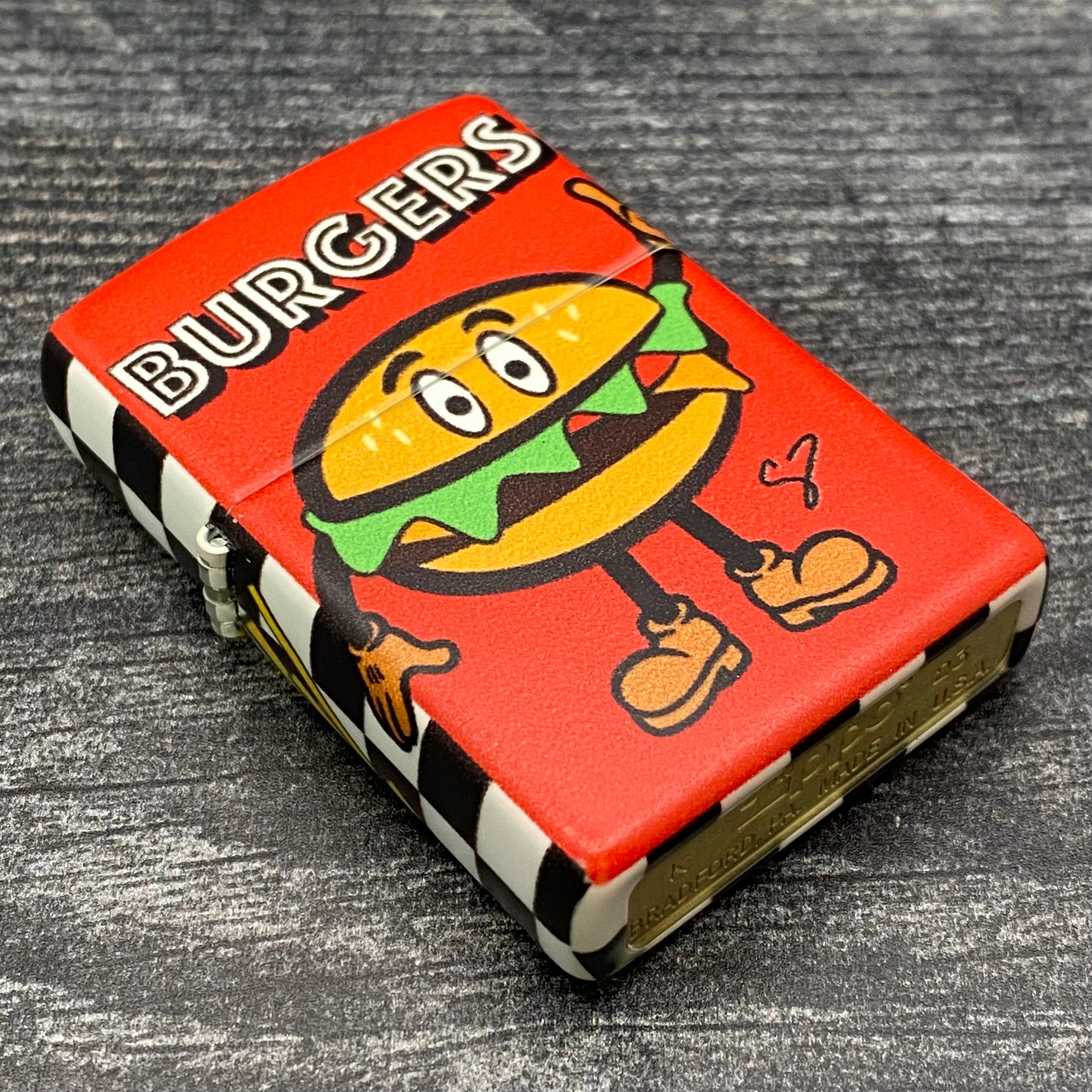 EXCLUSIVE - Riley's 66 Zippo Lighter - Cheeseburger - 540 Color