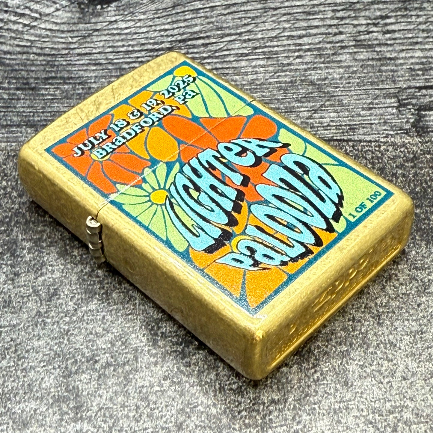 Zippo Lighter - Lighter Palooza - 1 of 100 - Street Brass