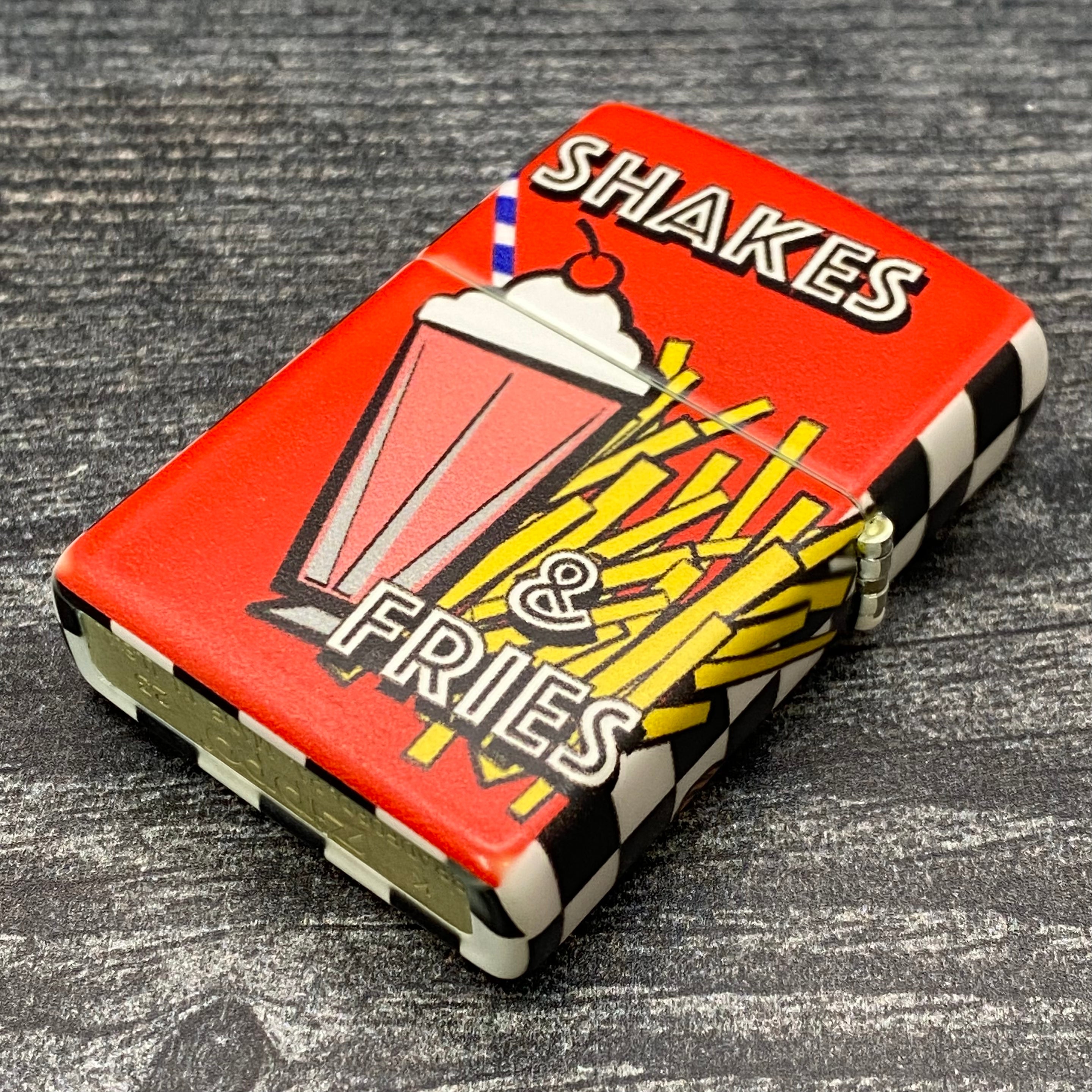 EXCLUSIVE - Riley's 66 Zippo Lighter - Cheeseburger - 540 Color