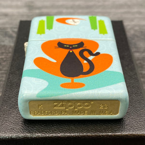 EXCLUSIVE - RILEY'S 66 ZIPPO LIGHTER - Chillin' Kitty - 540 Color