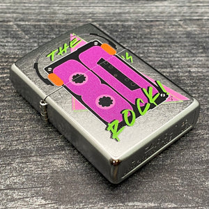 Exclusive - Riley's 66 Zippo Lighter - 80's Rock! - Street Chrome