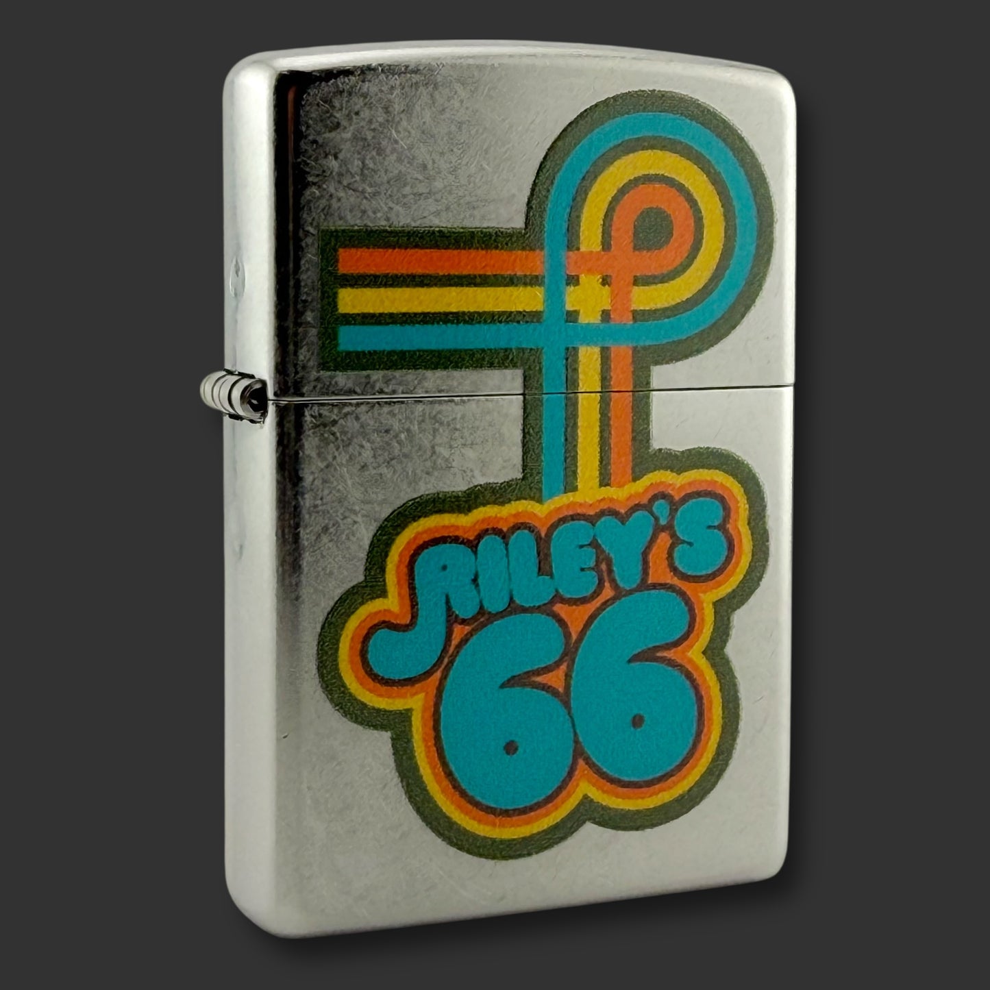 EXCLUSIVE - Riley's 66 Zippo Lighter - Groovy R66 - Street Chrome™️