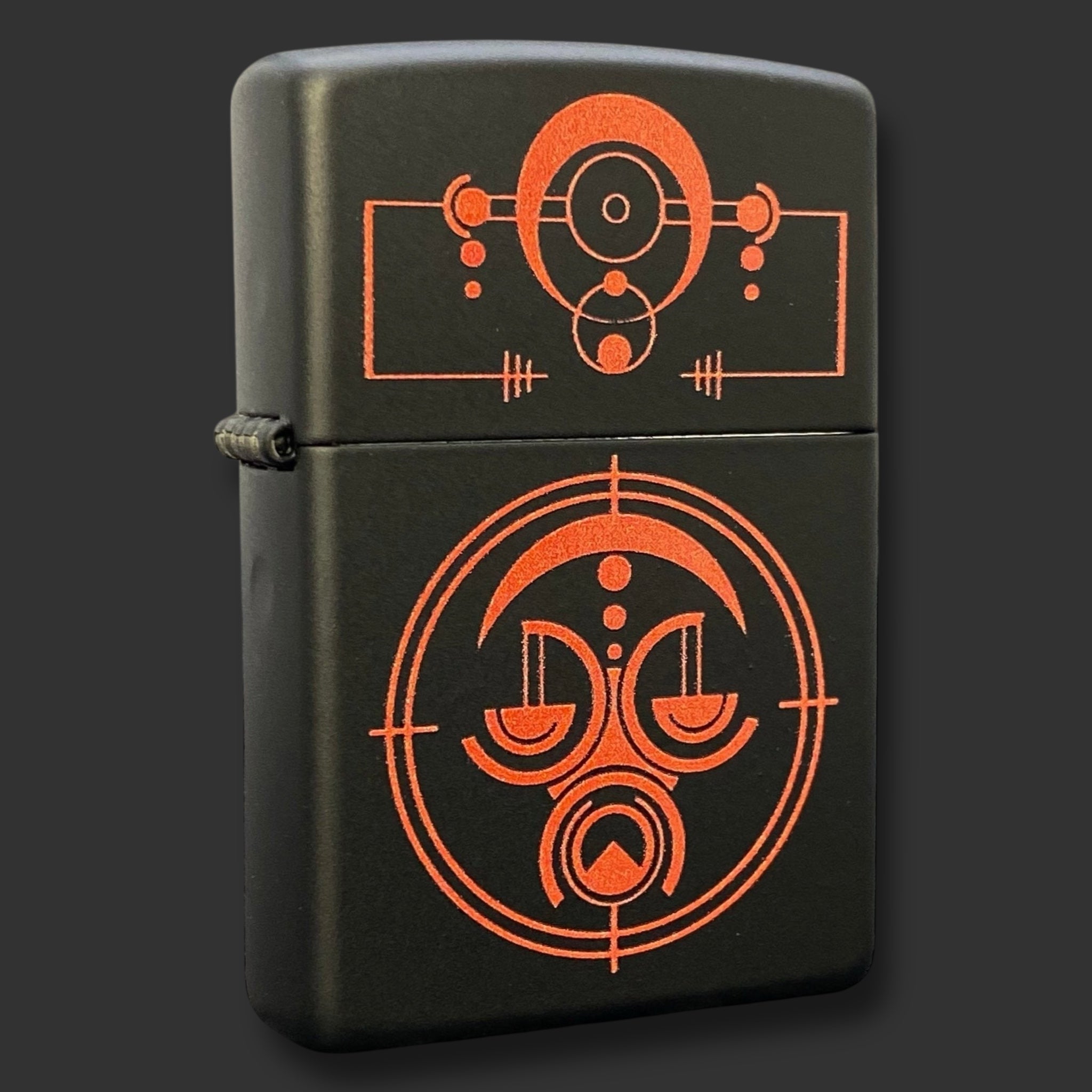 EXCLUSIVE - Riley's 66 Zippo Lighter - Alien - Black Matte