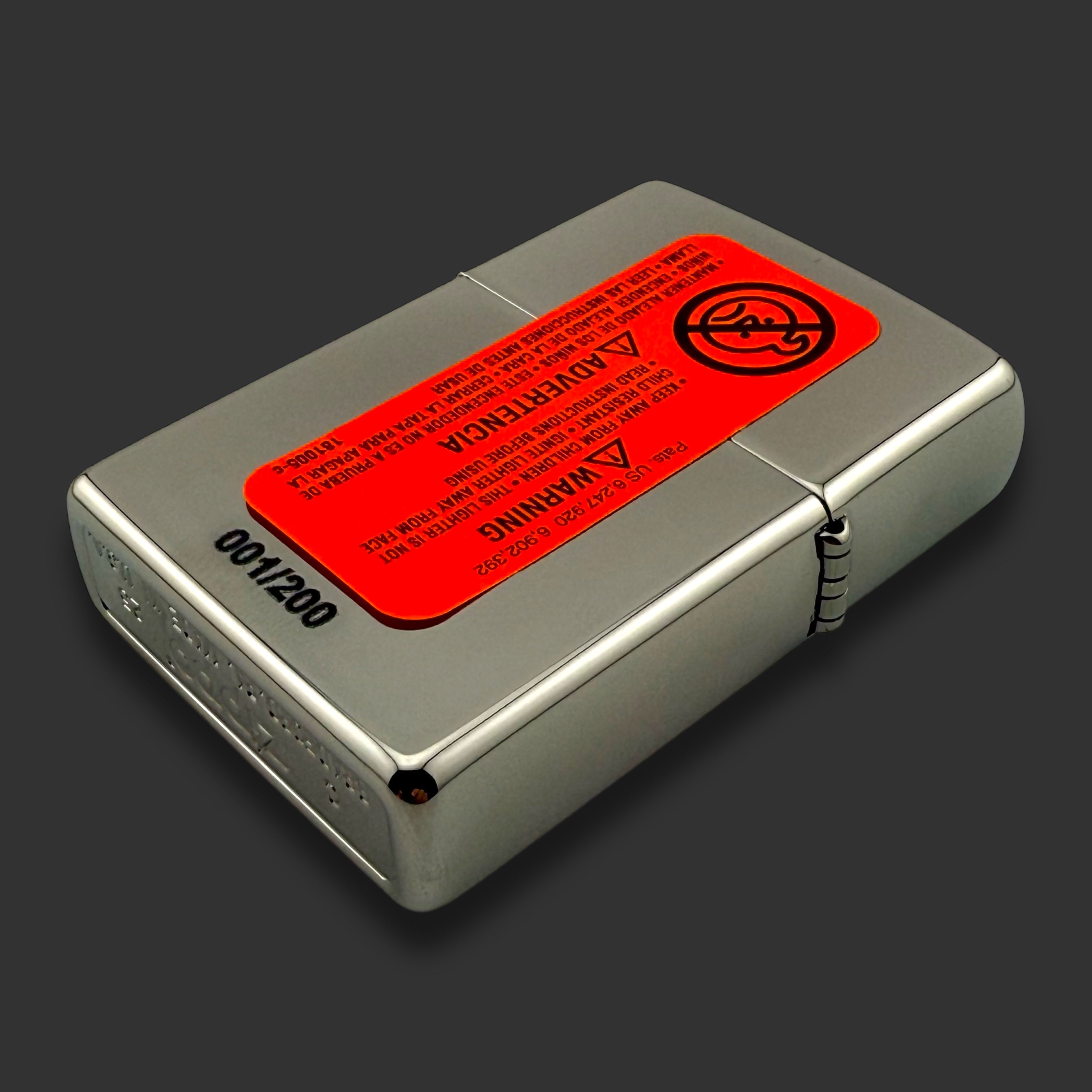2025 Zippo Lighter - Plant Visitation - 001/200 - High Polish Chrome