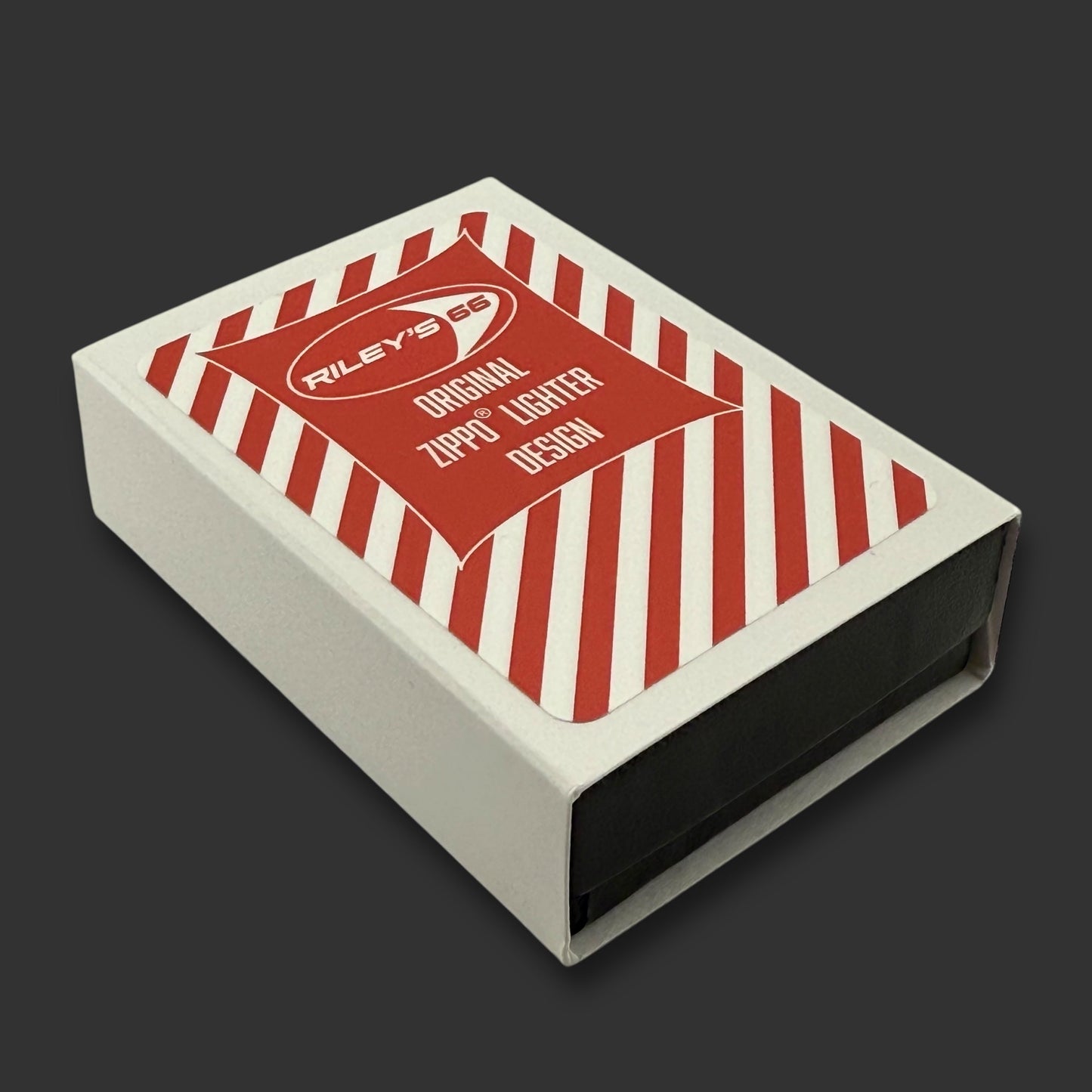 EXCLUSIVE - Riley's 66 Zippo Lighter - American Muscle - Iron Stone