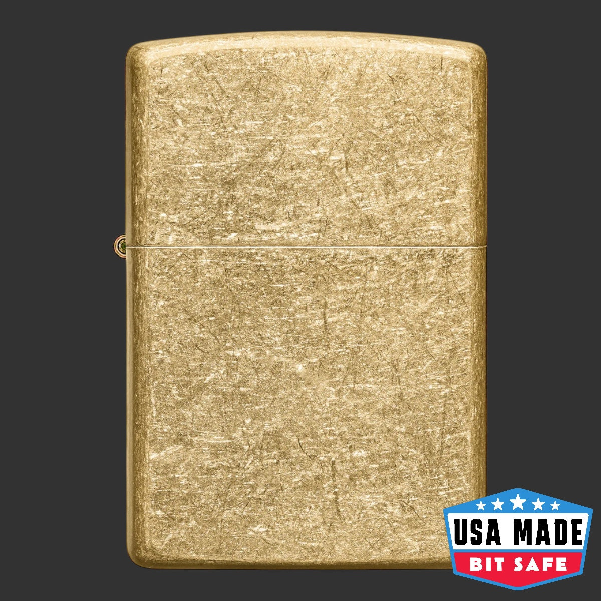 Zippo Tumbled Brass Bit Safe Screwdriver