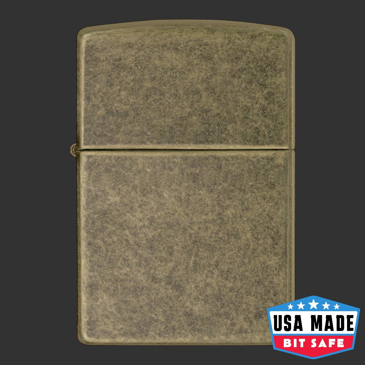 Zippo Antique Brass Bit Safe Screwdriver