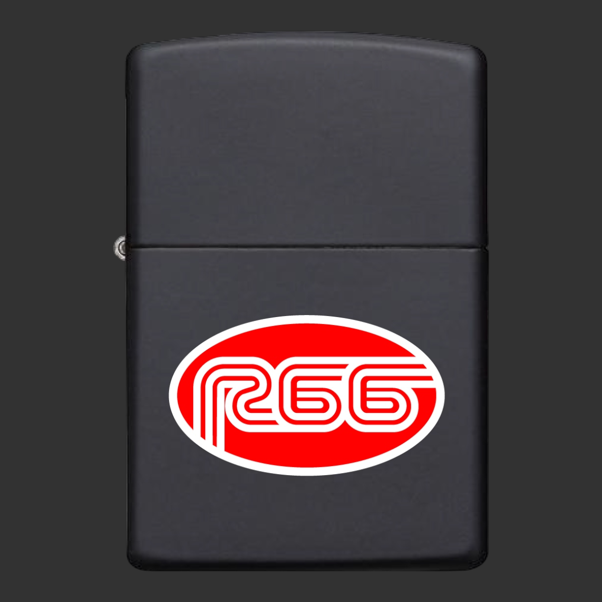 Original Riley's 66 3D Logo Zippo Lighter with Pipe Insert