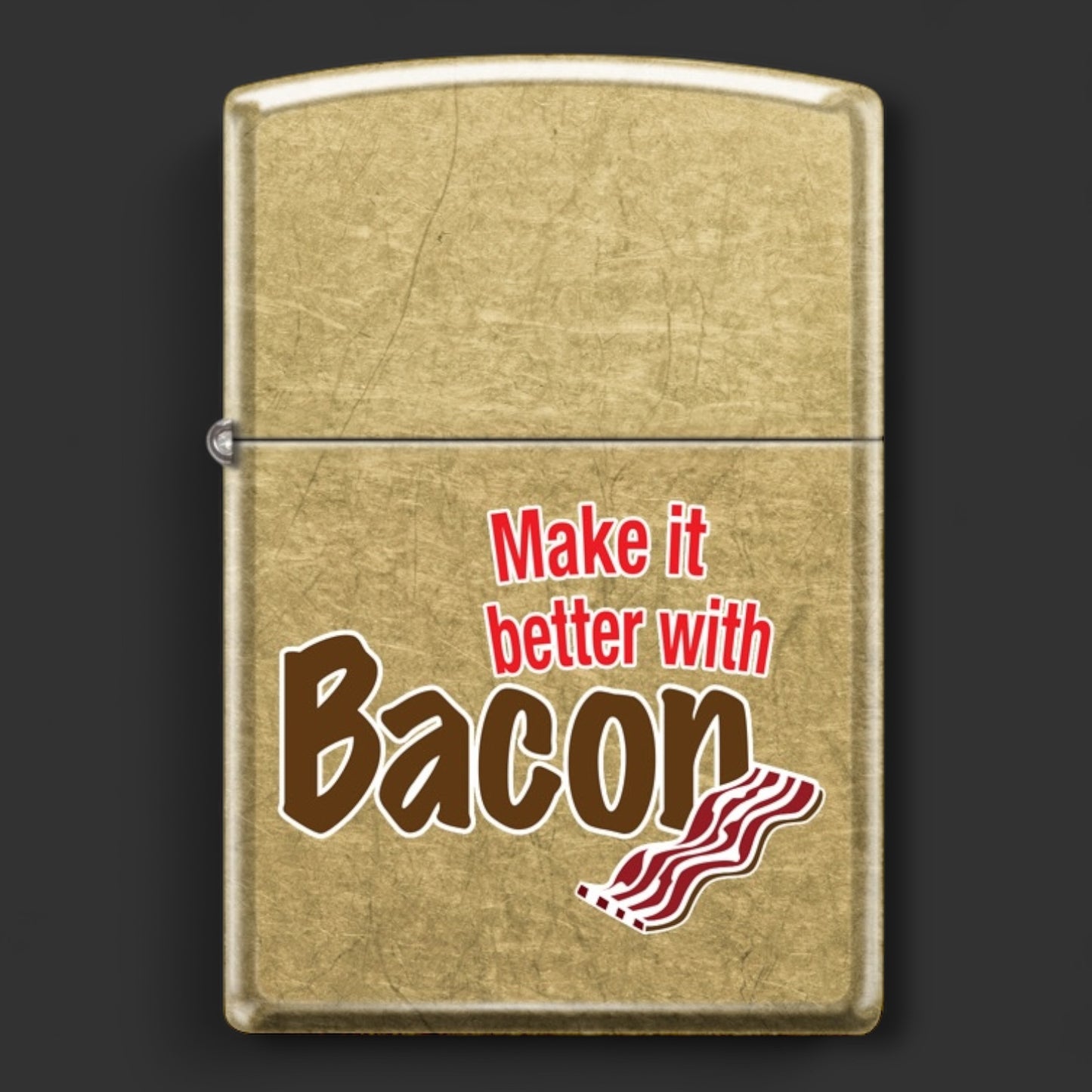 EXCLUSIVE - Riley's 66 Zippo Lighter - Bacon - Street Brass