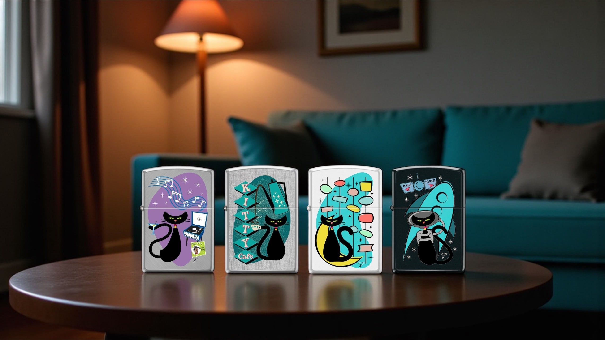 Riley's 66 - Exclusive Zippo Lighter Designs by Chuck Riley