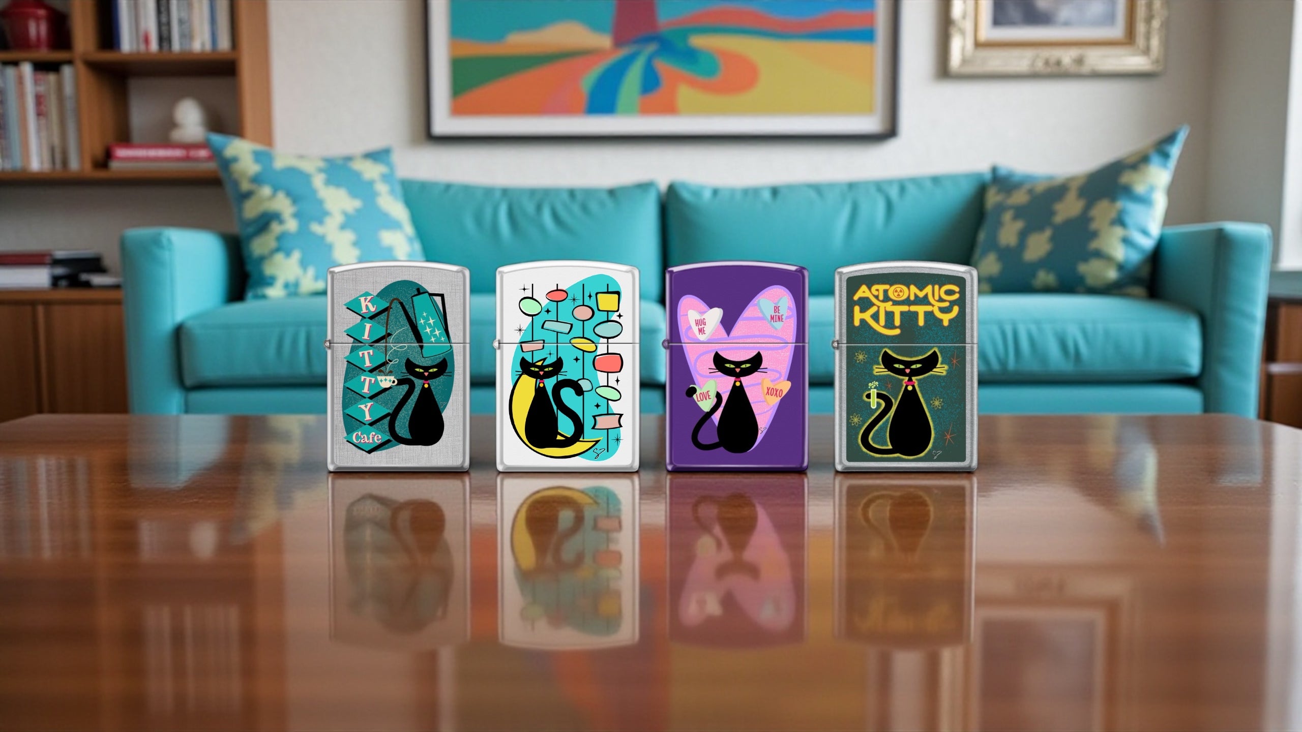 Riley's 66 - Exclusive Zippo Lighter Designs by Chuck Riley