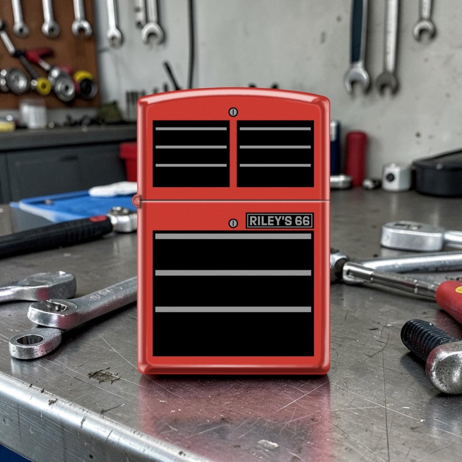 Riley's 66 - Exclusive Zippo Lighter Designs by Chuck Riley