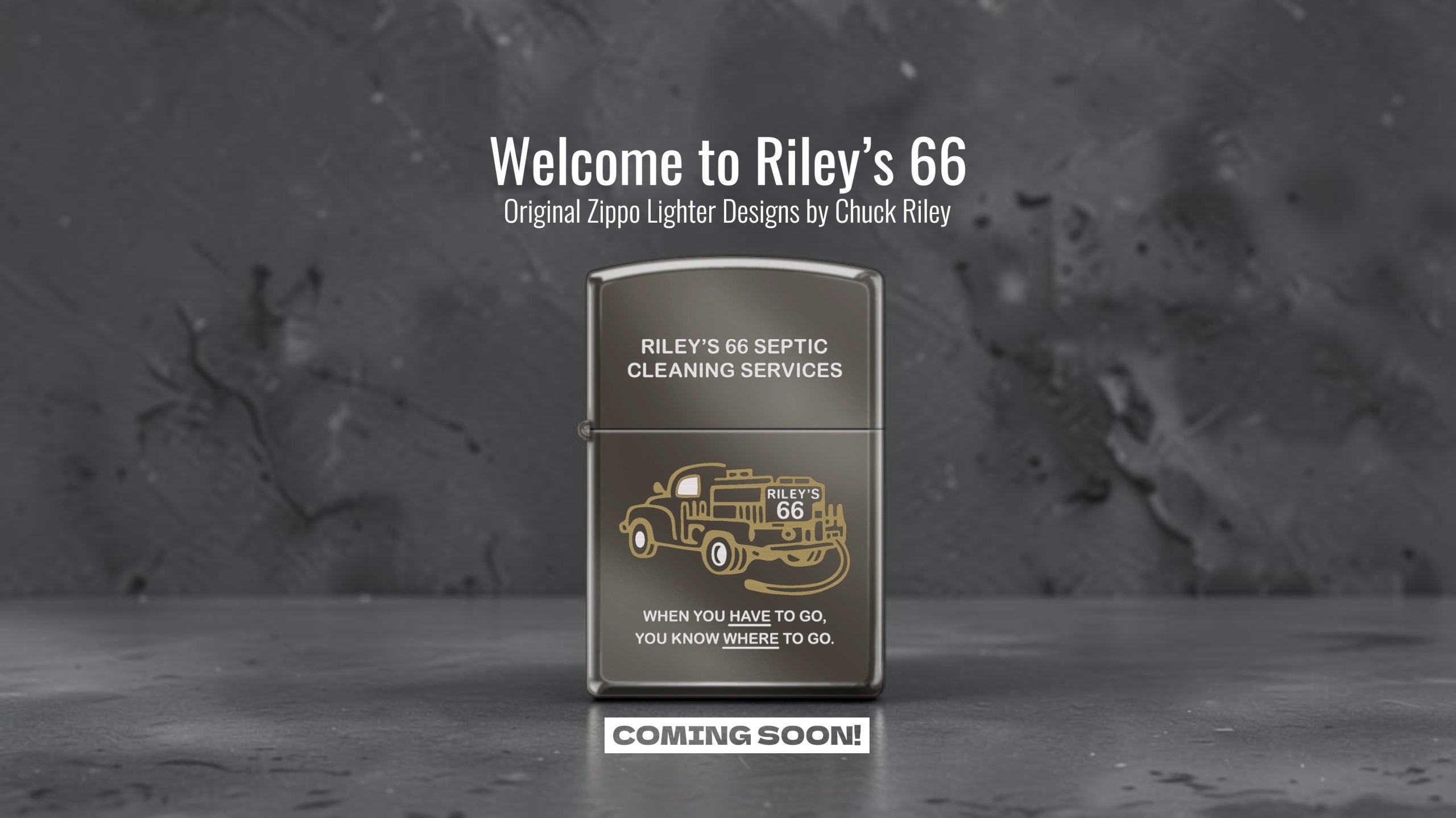 Riley's 66 - Exclusive Zippo Lighter Designs by Chuck Riley