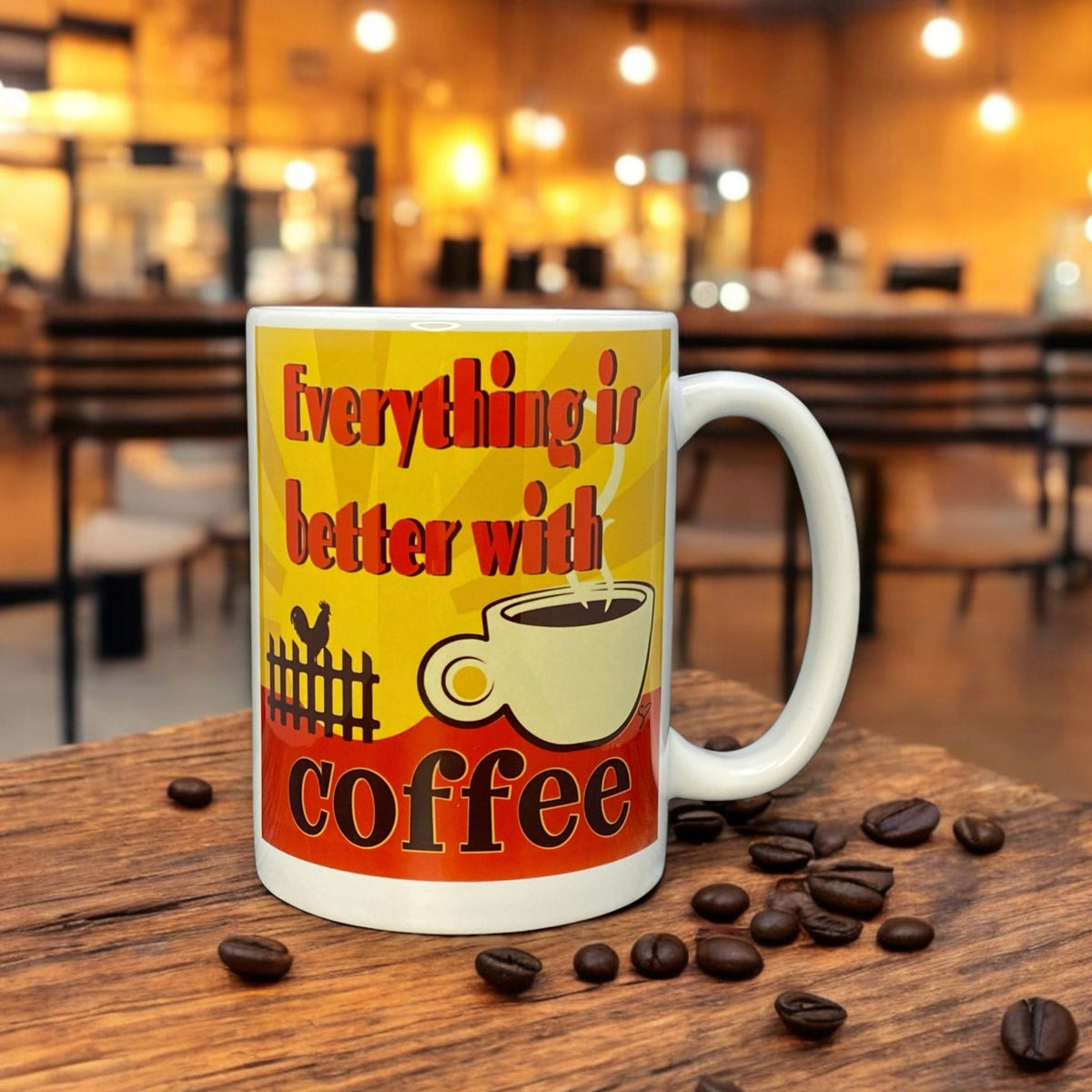 Everything is Better with Coffee Mug - Riley&#39;s 66 LLC