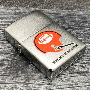 EXCLUSIVE - Riley's 66 Zippo Lighter - 66ers Football - Only 30 Made - Riley's 66 LLC
