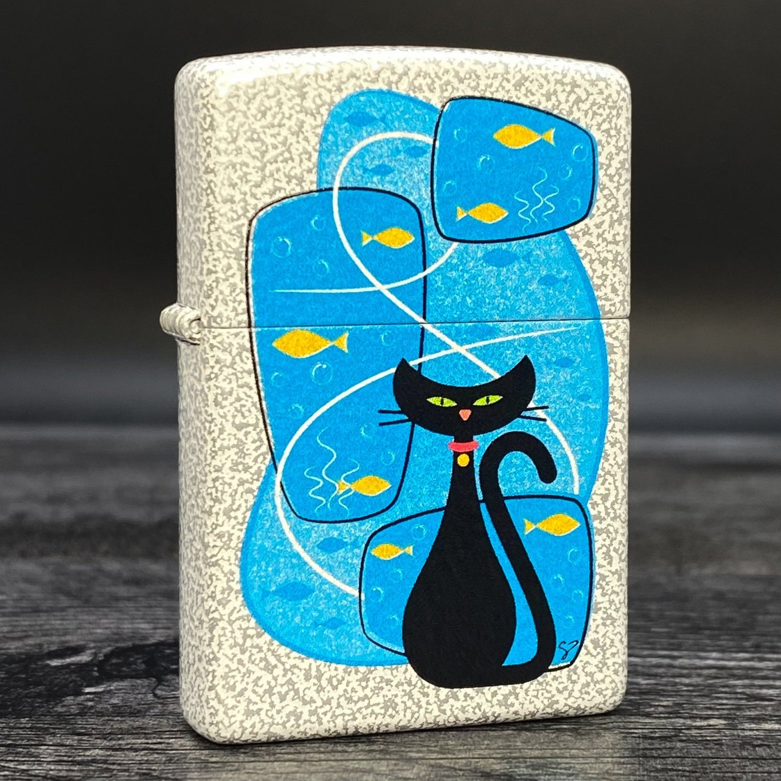 EXCLUSIVE - RILEY'S 66 ZIPPO LIGHTER - Fishful Thinking - Glacier - Riley's 66 LLC