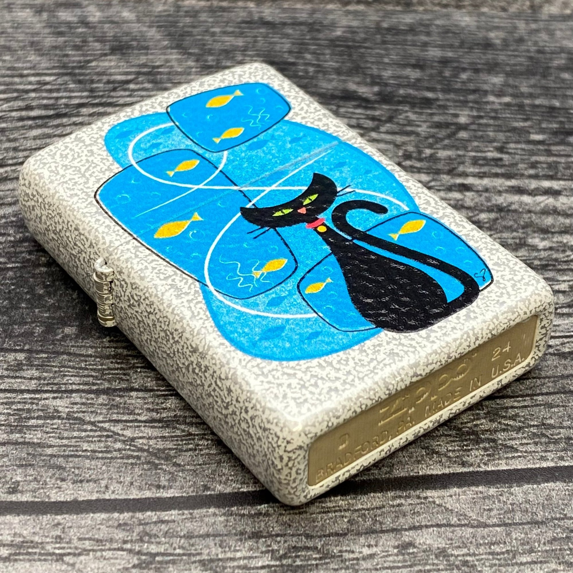 EXCLUSIVE - RILEY'S 66 ZIPPO LIGHTER - Fishful Thinking - Glacier - Riley's 66 LLC