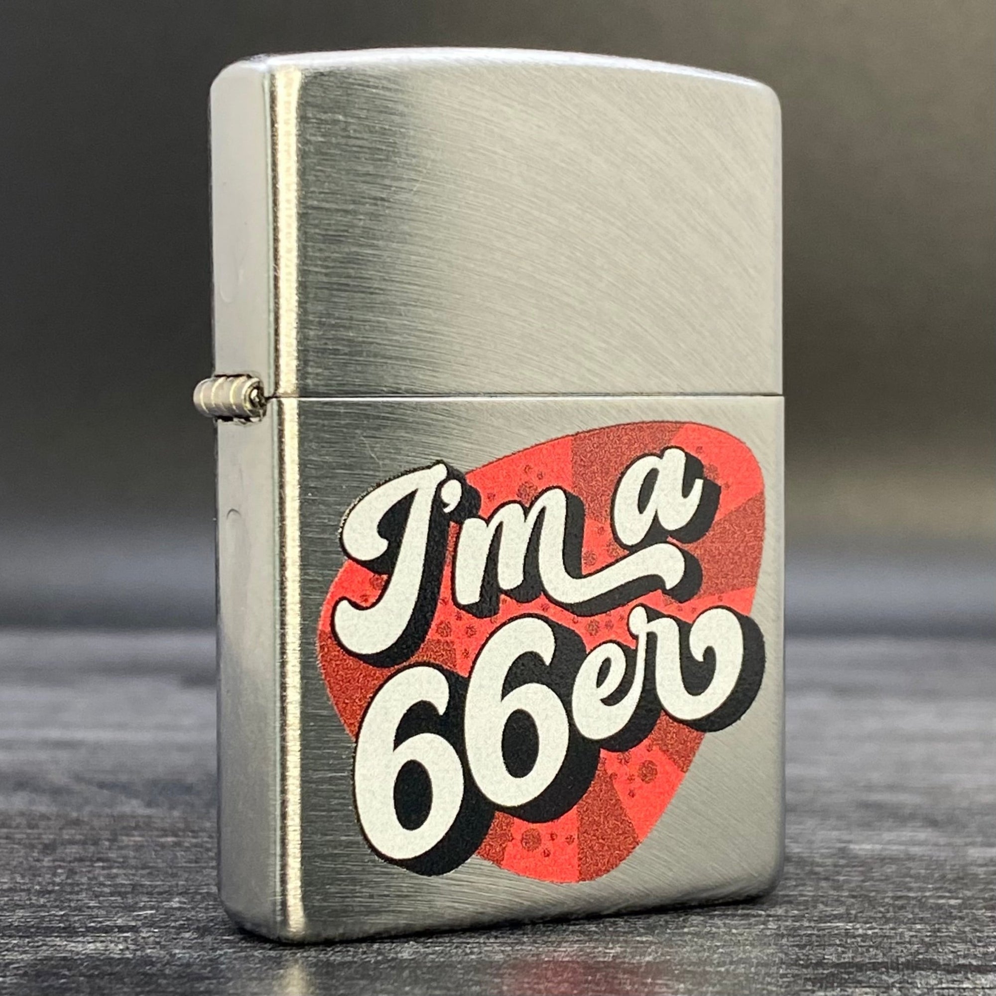 EXCLUSIVE - Riley's 66 ZIPPO LIGHTER - I'm a 66er - Only 30 Made - Riley's 66 LLC