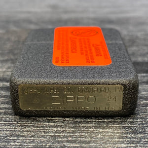 EXCLUSIVE - RILEY'S 66 ZIPPO LIGHTER - Keep 'Em Firing - Black Crackle® - Riley's 66 LLC